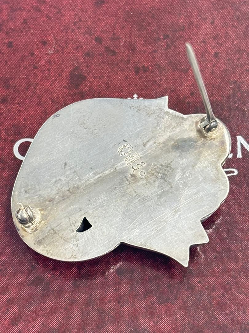   ジョージジェンセン　チューリップ　ブローチ　100C