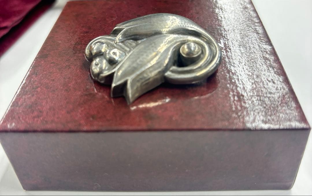   ジョージジェンセン　チューリップ　ブローチ　100C