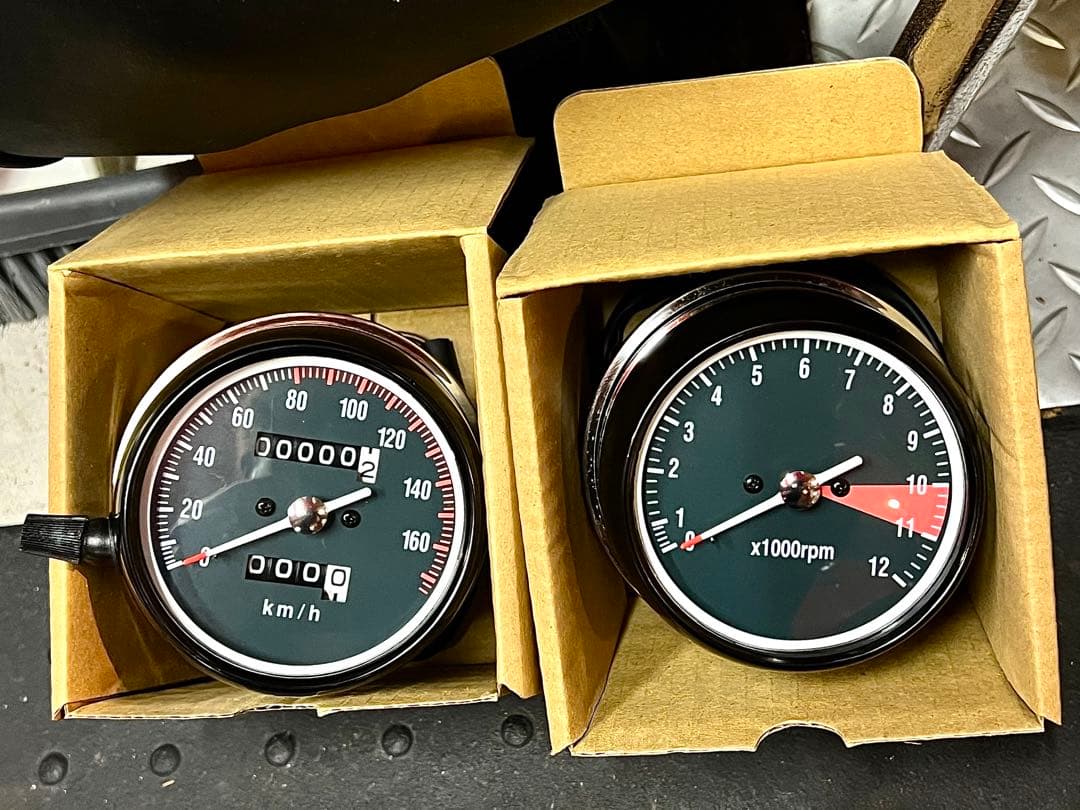 CB400FOUR CB350FOUR スピード＆タコメーターセット【リプロ品】