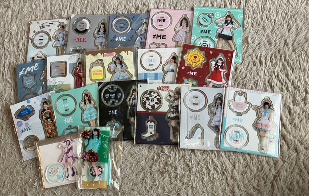 鈴木瞳美　ノイミー　アクスタ　コンプ 新品未開封