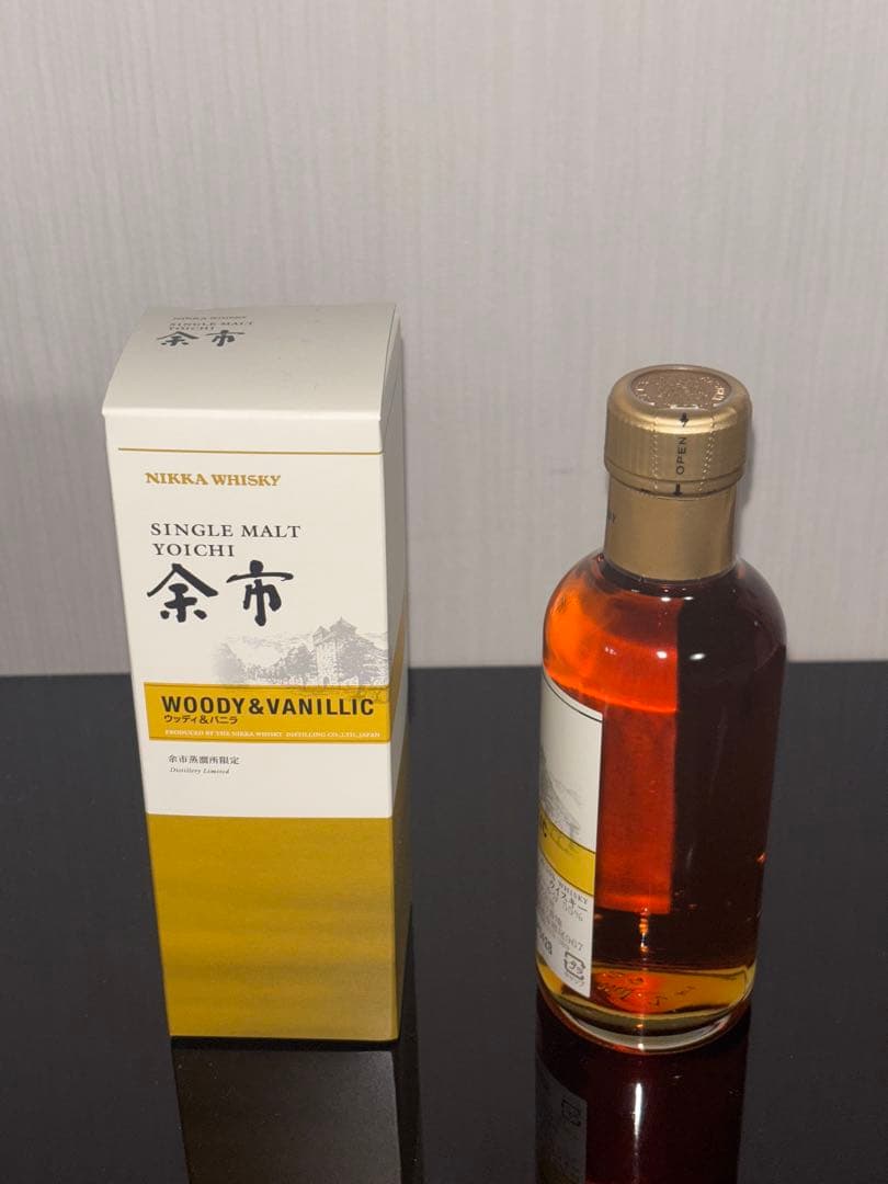 余市蒸溜所限定『余市ウッディ&バニラ』山崎12年、余市、宮城峡、竹鶴 の飲み比べ