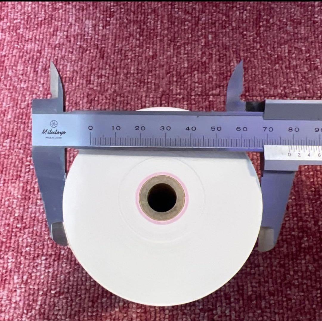 ラスト［3722］感熱レジロール紙 80×80×12 80巻 新品