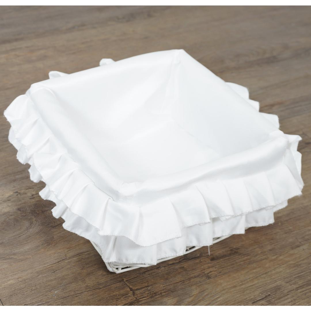 【新品】フリル付きバスケット テレビ台　ガーリー　ロマンティック 　アウトレット