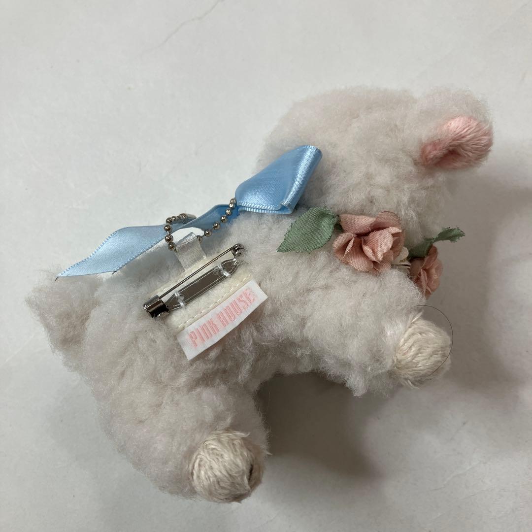 【新品未使用】ピンクハウス 羊 ぬいぐるみコサージュ
