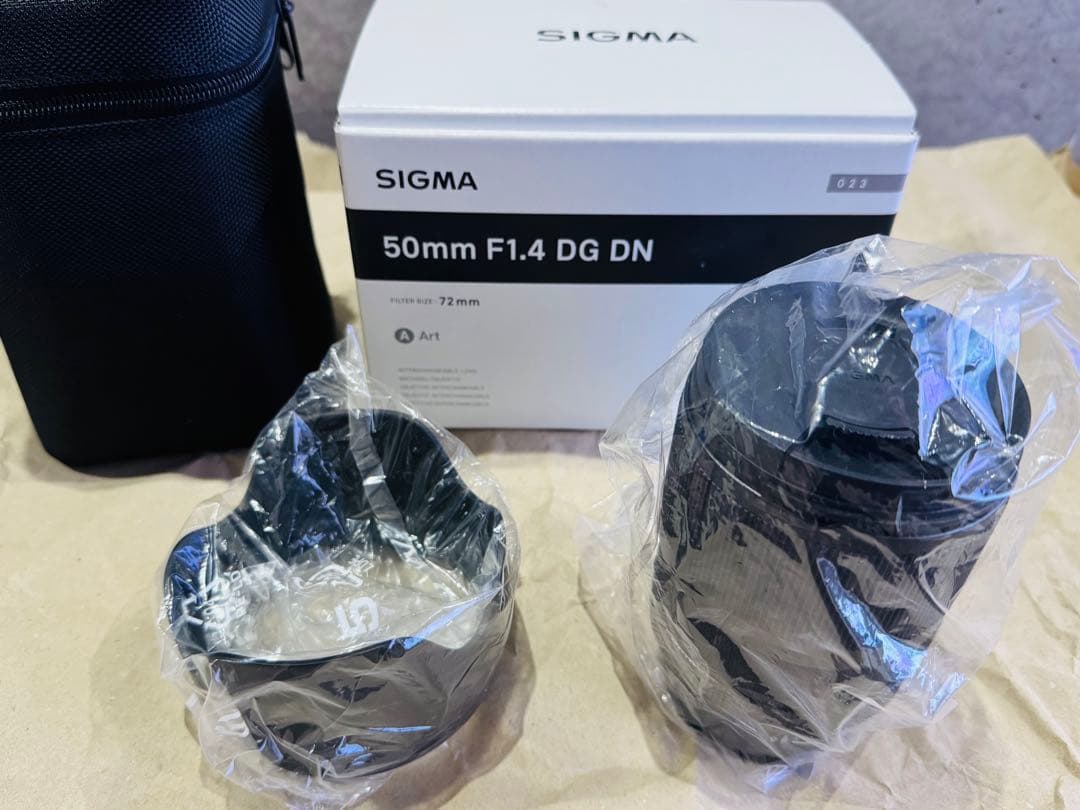 【ほぼ新品】SIGMA 50mm F1.4 DG DN | Art (ソニー用）