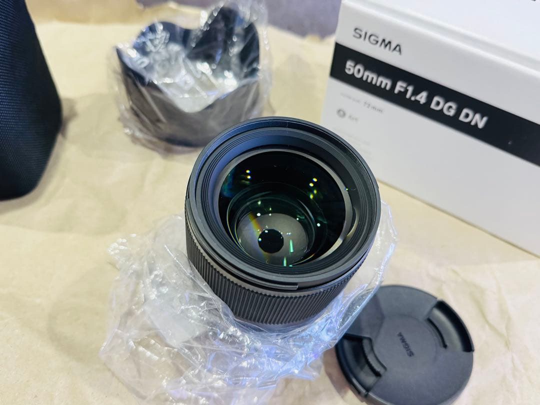 【ほぼ新品】SIGMA 50mm F1.4 DG DN | Art (ソニー用）