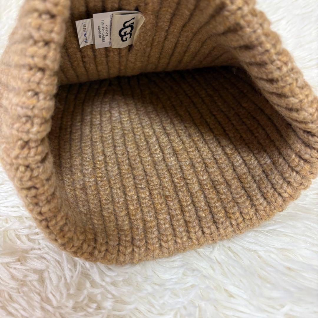 UGG ベージュ ニット帽