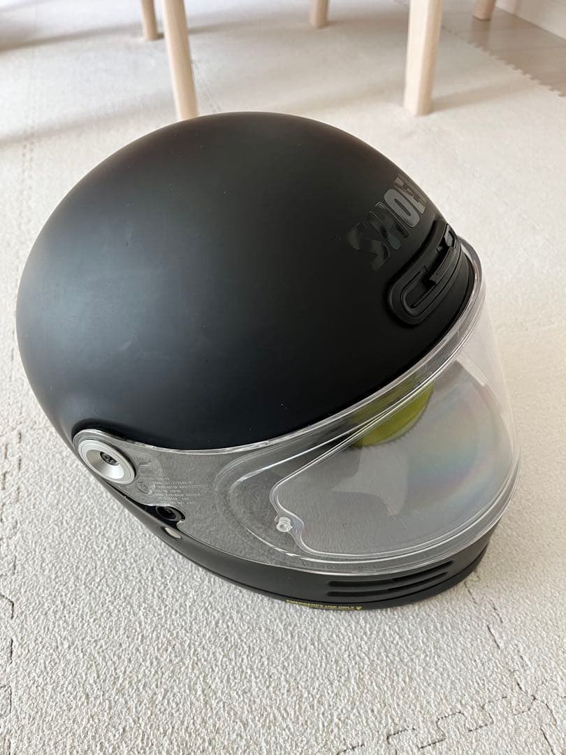 SHOEI フルフェイスヘルメット マットブラック　グラムスター