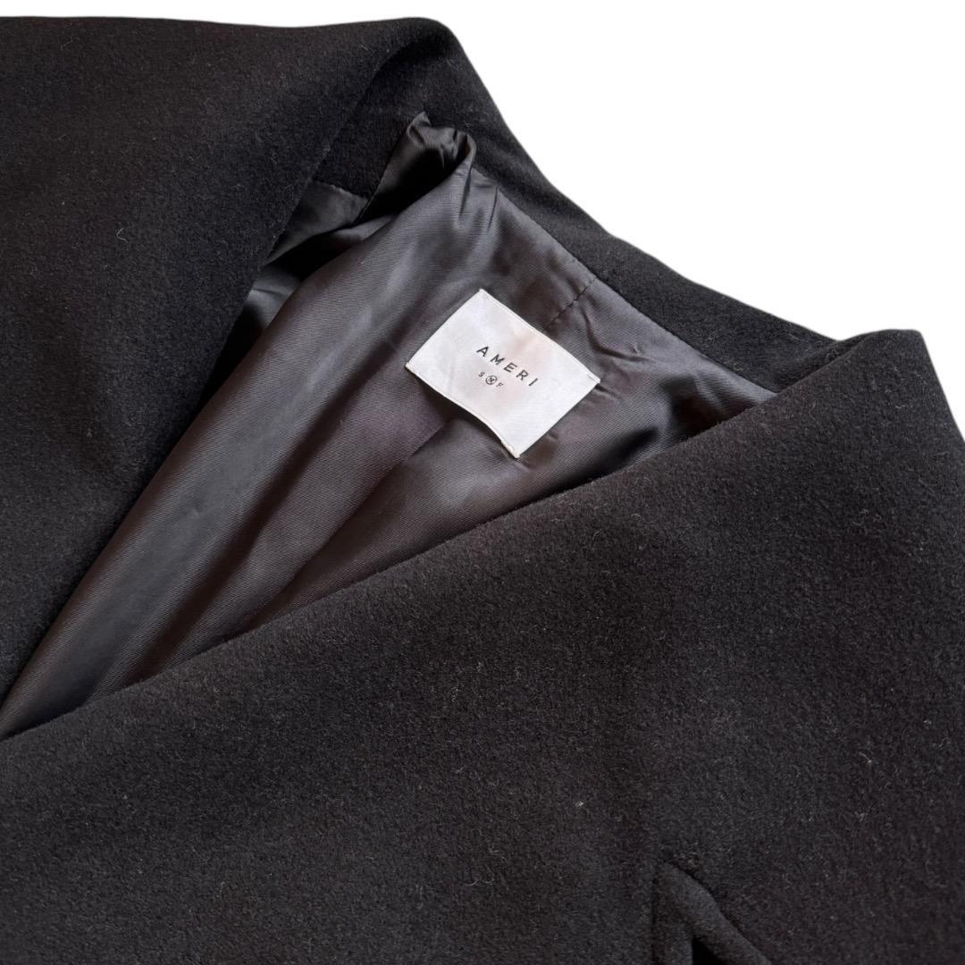 美品✨ AMERI EMBROIDERY BIG COLLAR COAT