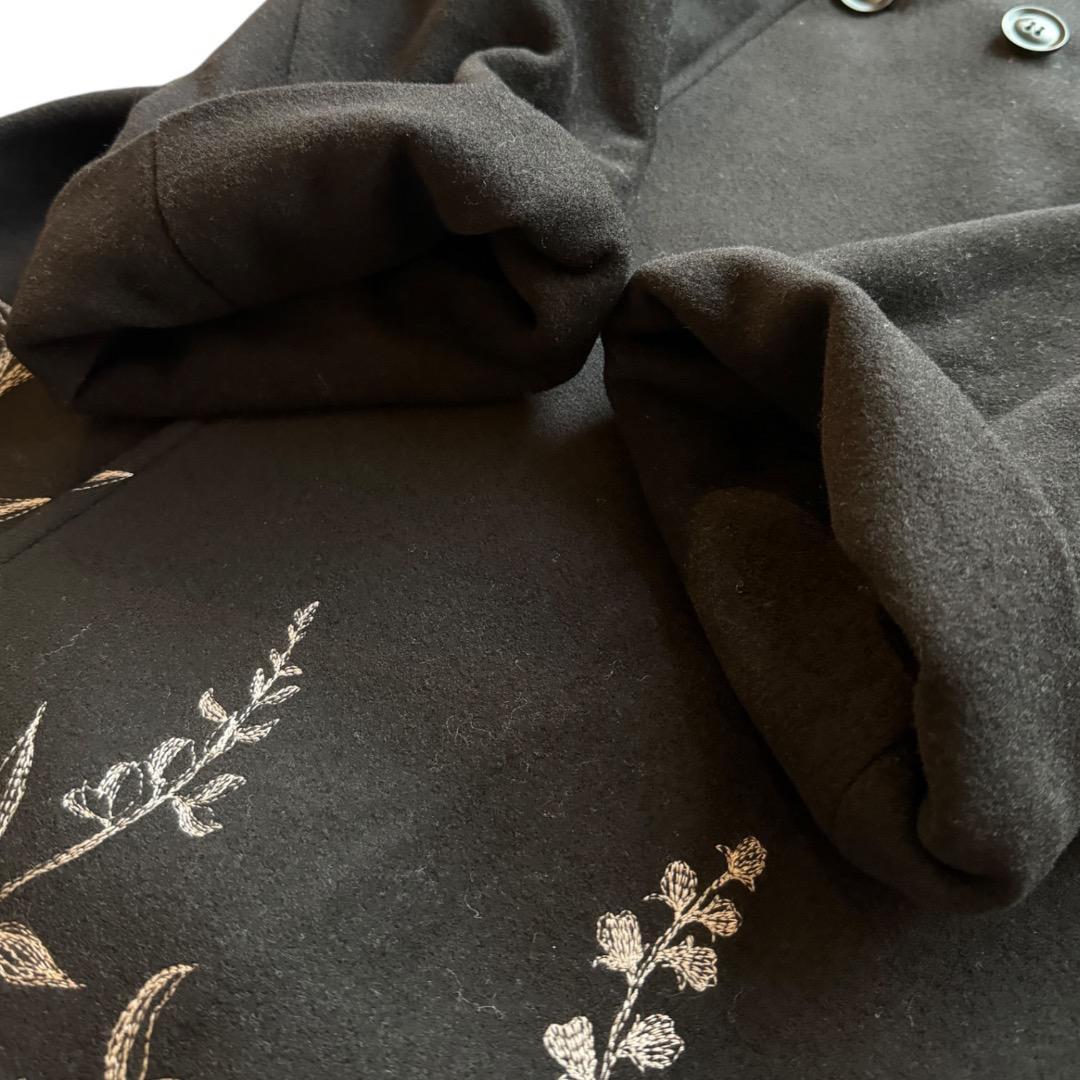 美品✨ AMERI EMBROIDERY BIG COLLAR COAT