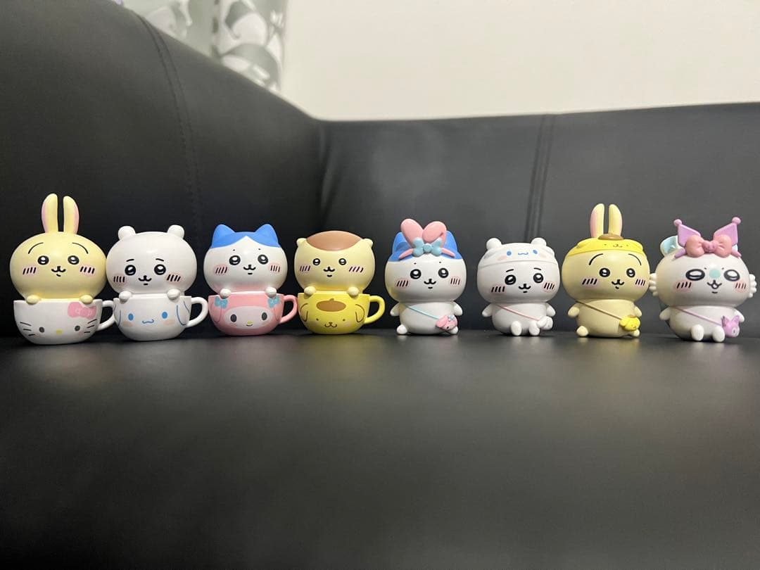 美品✩︎激レア　販売限定品　ちいかわ×サンリオ　第一弾コラボ8体コンプリートセット