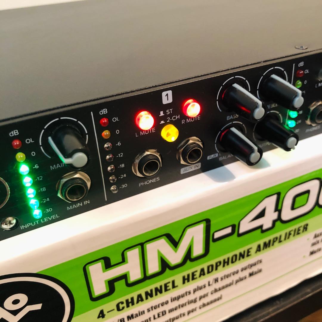 配信機器・PA機器・レコーディング機器 MACKIE HM-400