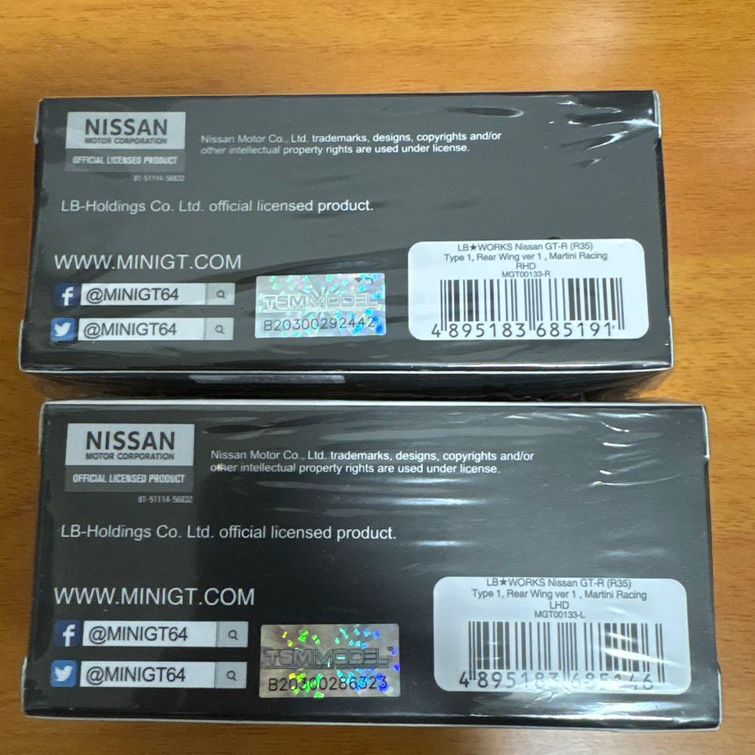MINI GT LB★WORKS Nissan GT-R Martini