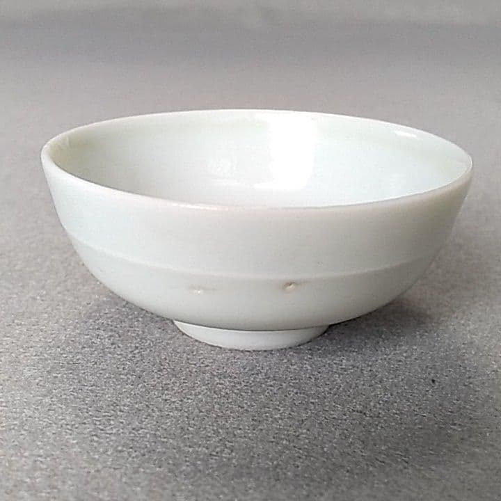 古伊万里白磁盃　古伊万里盃　古伊万里白磁胴紐盃　古伊万里蕎麦猪口