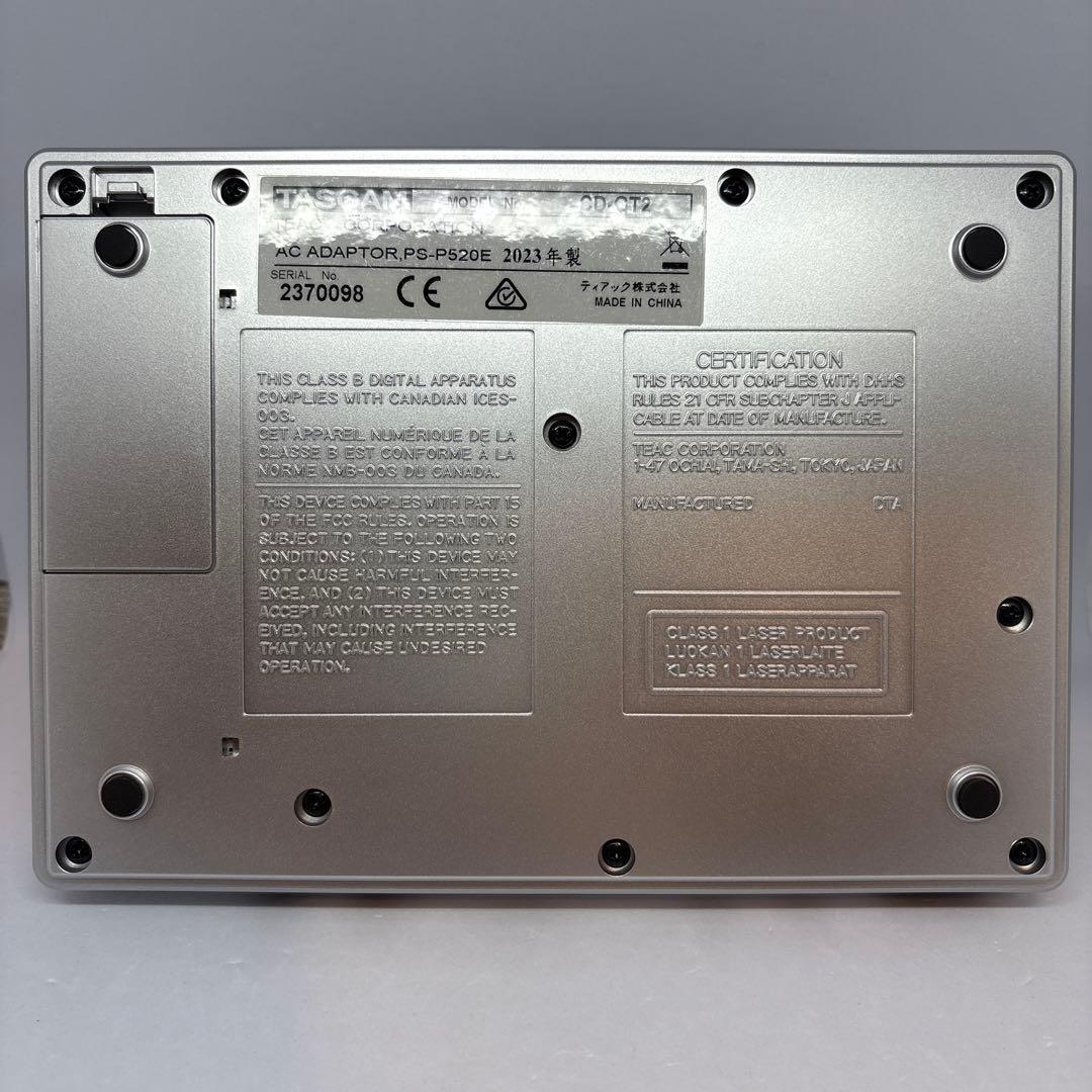 未使用 TASCOM タスカム CD-GT2 ポータブル CD ギタートレーナー