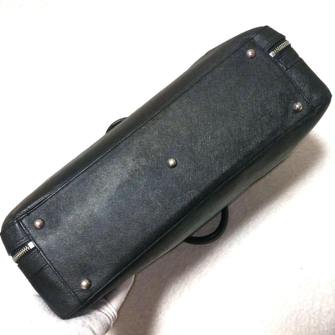 【美品】ペッレモルビダ キャピターノ 2室 サフィアーノレザー ビジネスバッグ