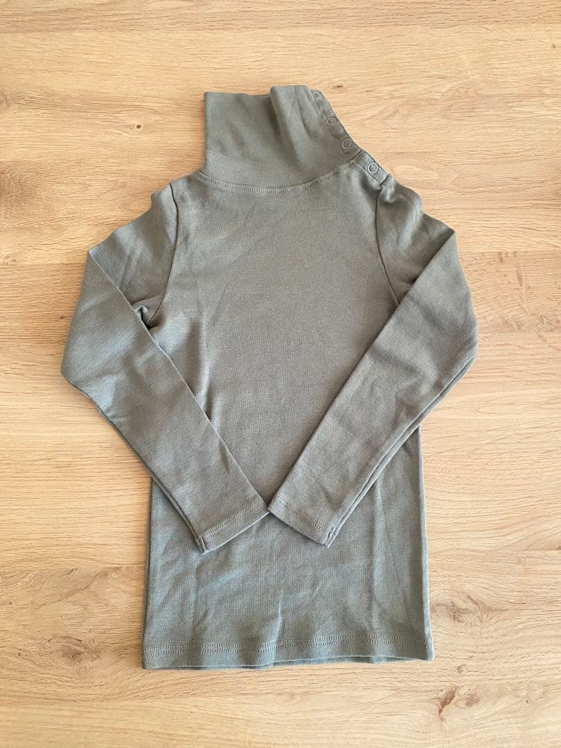 【美品】soor ploom エッセンシャル タートルネック 2y