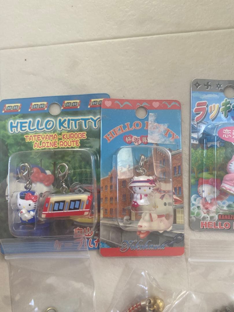 ハローキティ ストラップ セット ご当地　コラボ80点まとめ売り