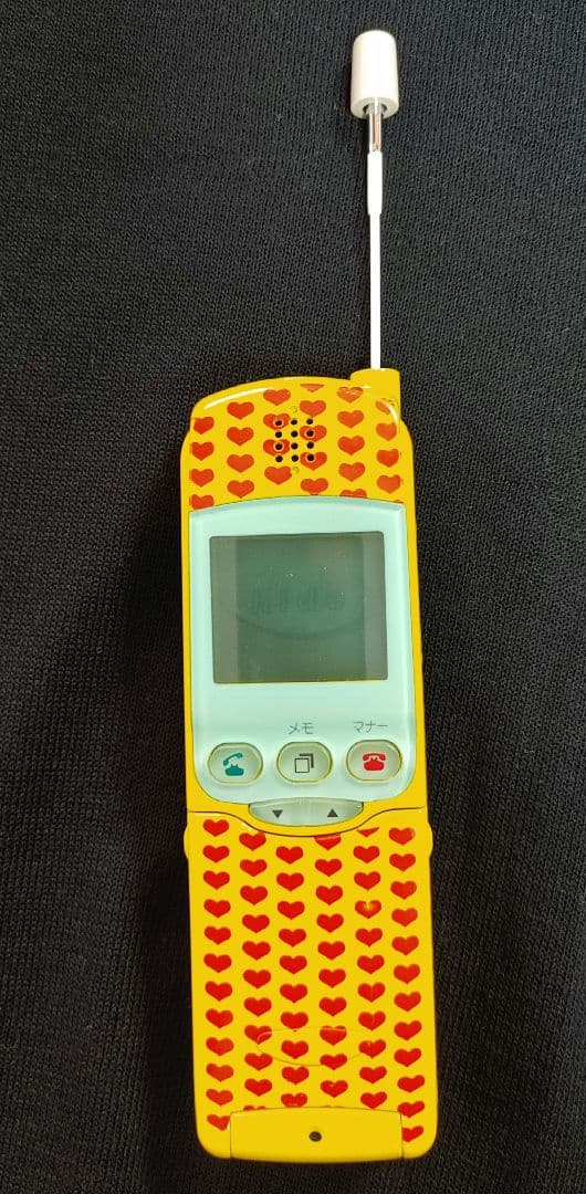 hideさん 公式　PHS ピッチ　イエローハート　XJAPAN