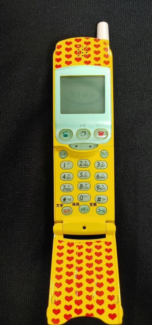 hideさん 公式　PHS ピッチ　イエローハート　XJAPAN