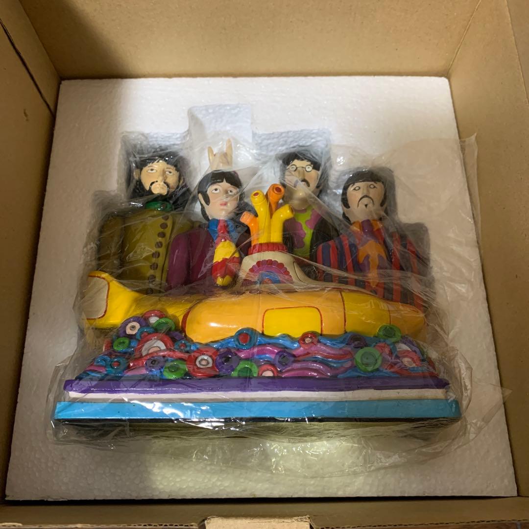 ビートルズ イエローサブマリン 置物 ラージ