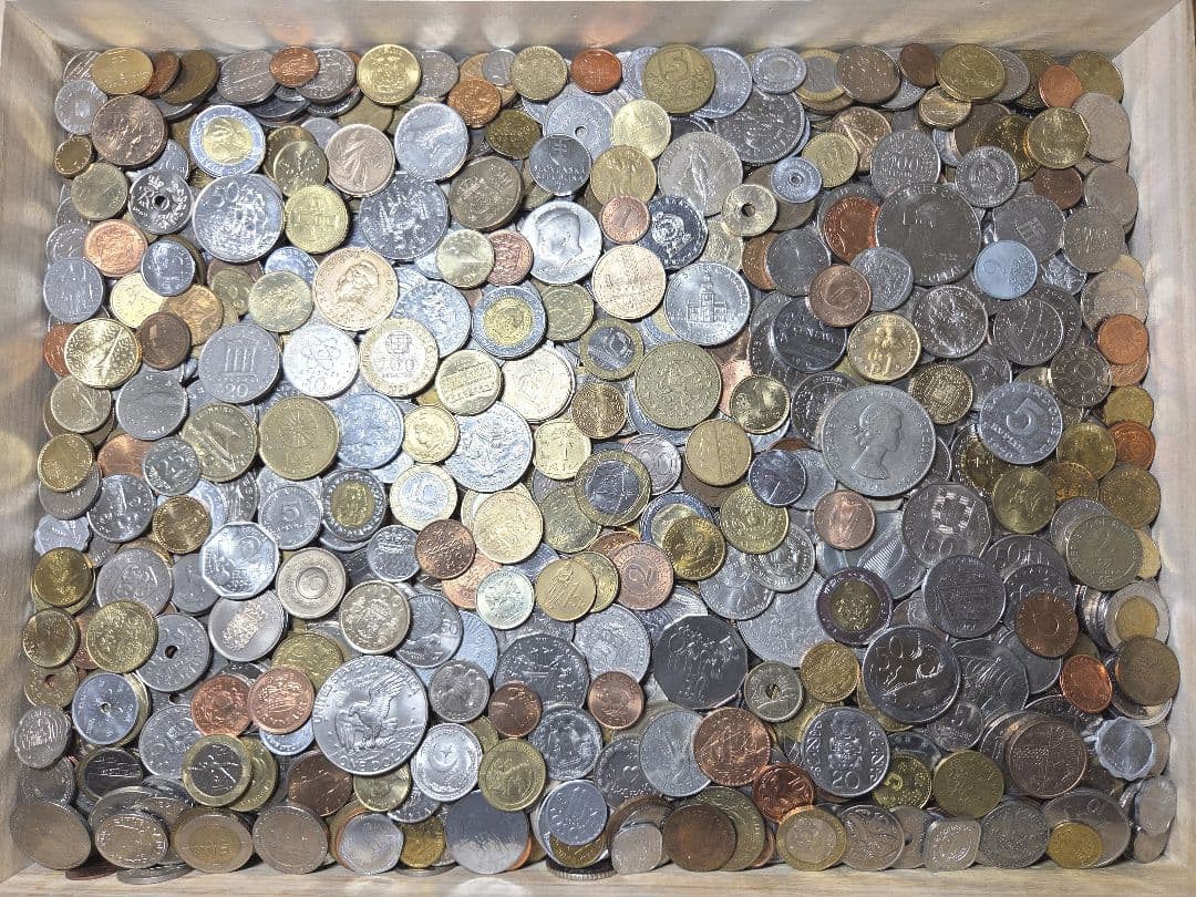 古銭　外国　　海外　外貨　旧硬貨　近代貨幣　まとめ　ヨーロッパ　銅貨　銭
