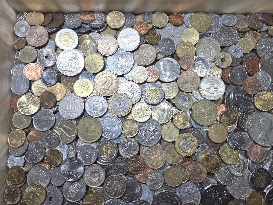 古銭　外国　　海外　外貨　旧硬貨　近代貨幣　まとめ　ヨーロッパ　銅貨　銭