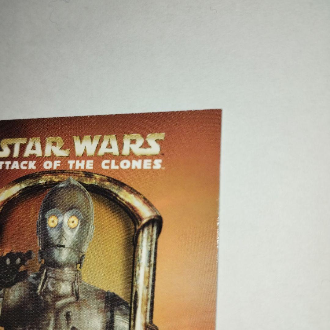 スターウォーズ　C-3PO R2-D2 カード　クローンの戦い