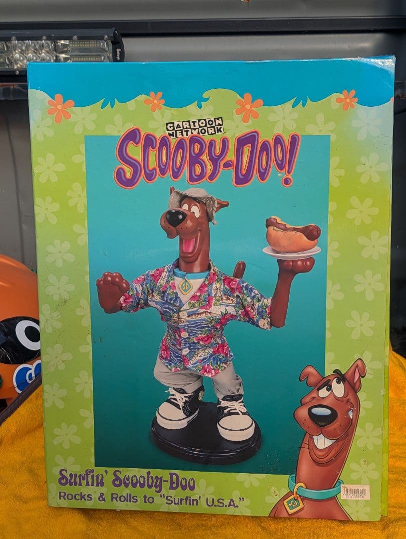 ① スクービードゥー　ダンシング　人形　看板　カンバン　宣伝　飾り　希少　店舗