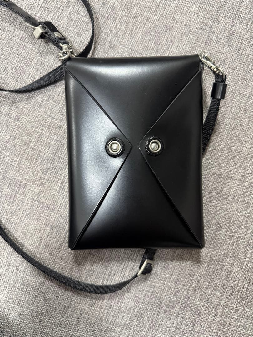 バッグ TOGA Leather shoulder pouch