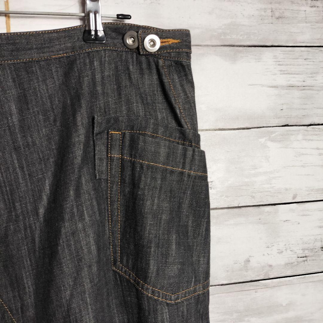 ワイズ Y's ヨウジヤマモト デニム生地 サルエルパンツ ワイドパンツ