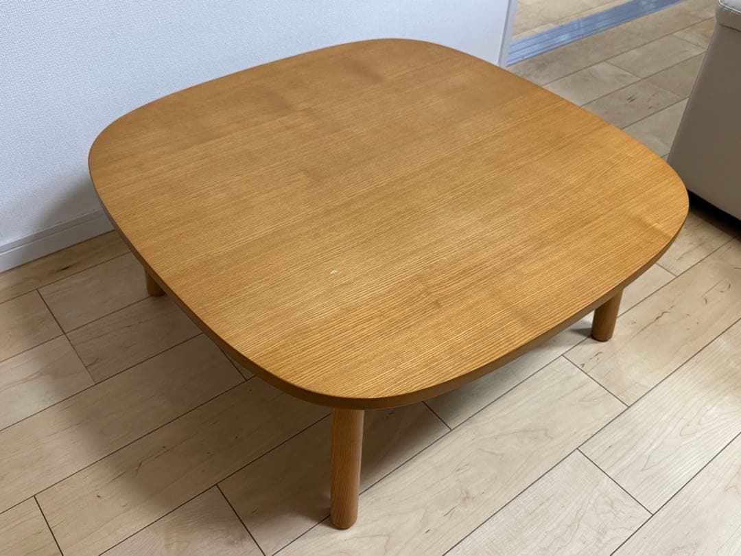 無印良品 こたつ MJ-KSF840B/N 正方形 ナチュラル