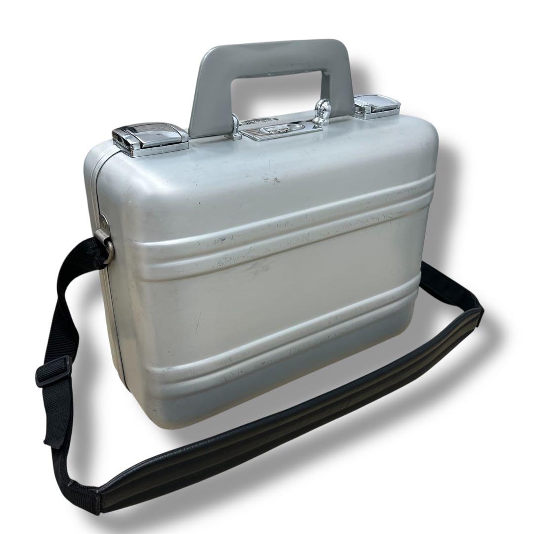 【Y】ゼロハリバートン シルバー アルミニウム ハードケース アタッシュケース