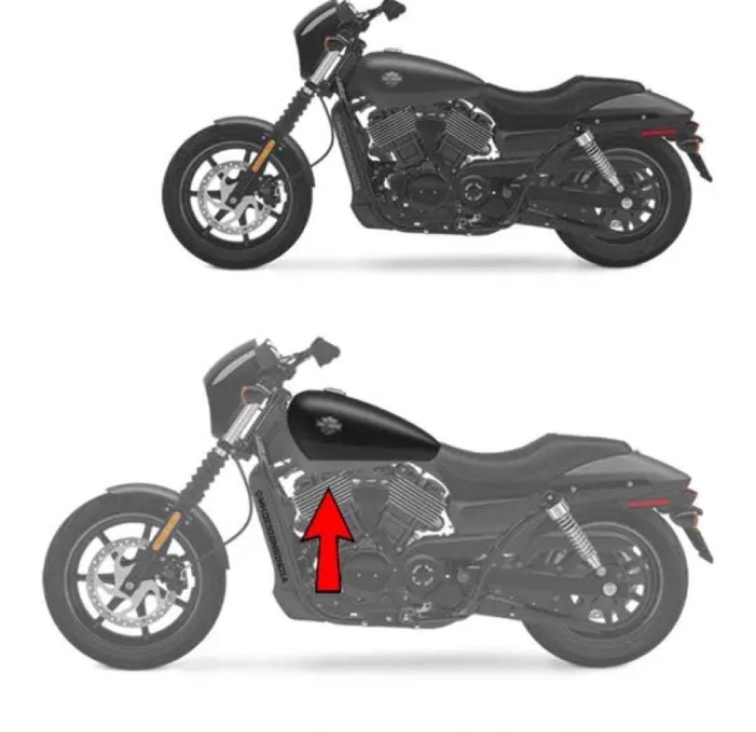 ［残り1つ］xg750 ハーレーストリート750 タンクアップキット 3インチ