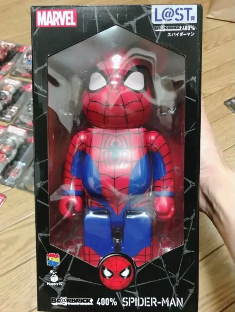 BE@BRICK X MARVEL ハッピーくじ コンプリートセット  計26点