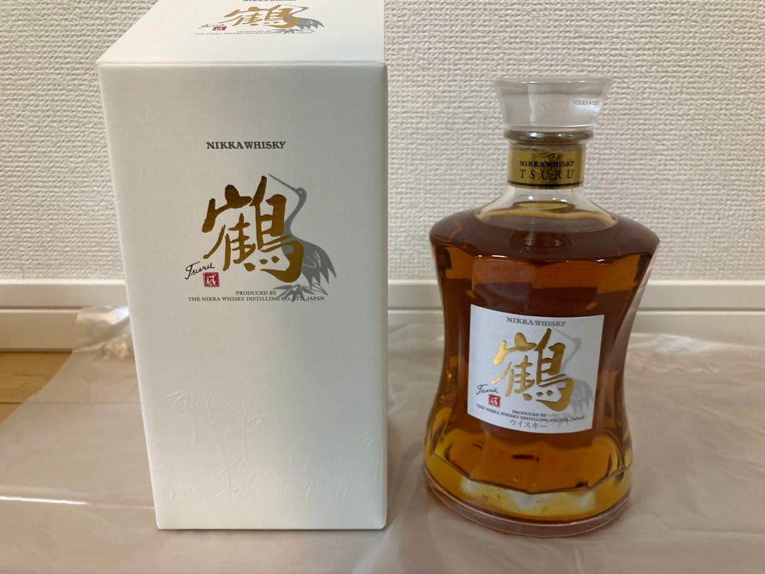 鶴 ニッカウイスキー NIKKA WHISKY TSURU 1本