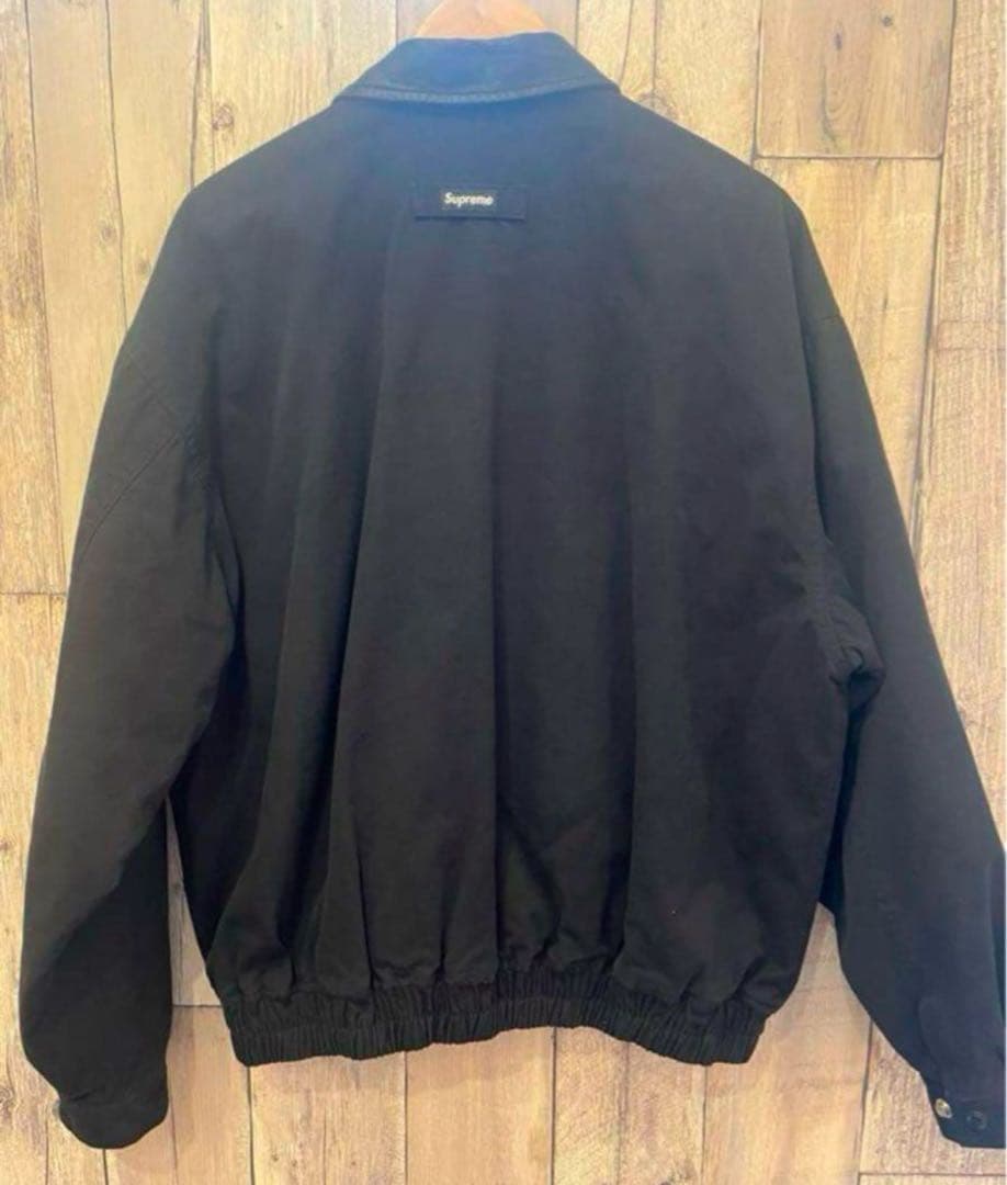 ジャケット・アウター Supreme Leather Collar Utility Jacket