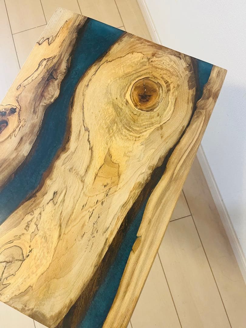 レジンテーブル　ソファテーブル　サイドテーブル