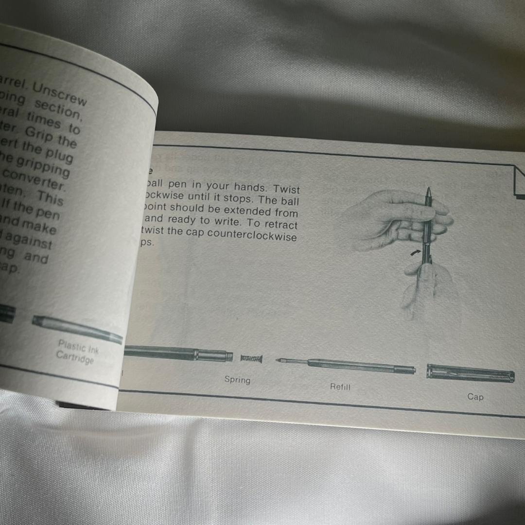 d*7様 【中古】PARKER パーカー 万年筆 18K ケース付き インク付き