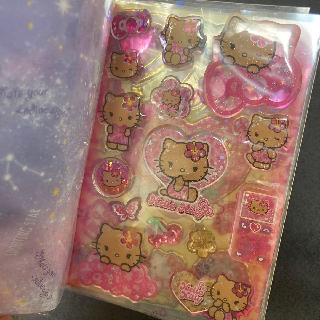 ハローキティ シール帳 完成品