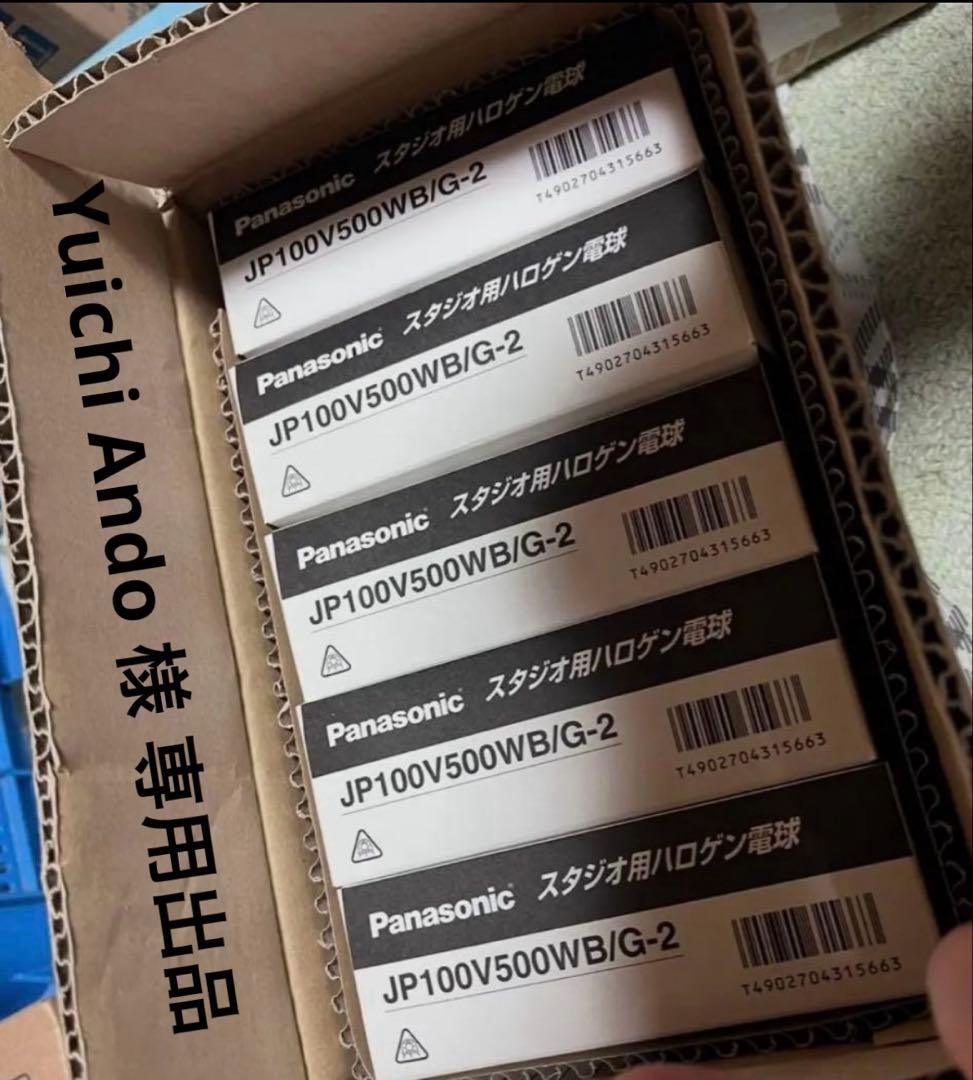 Yuichi Ando 出品JP100V500WB/G-2 2個