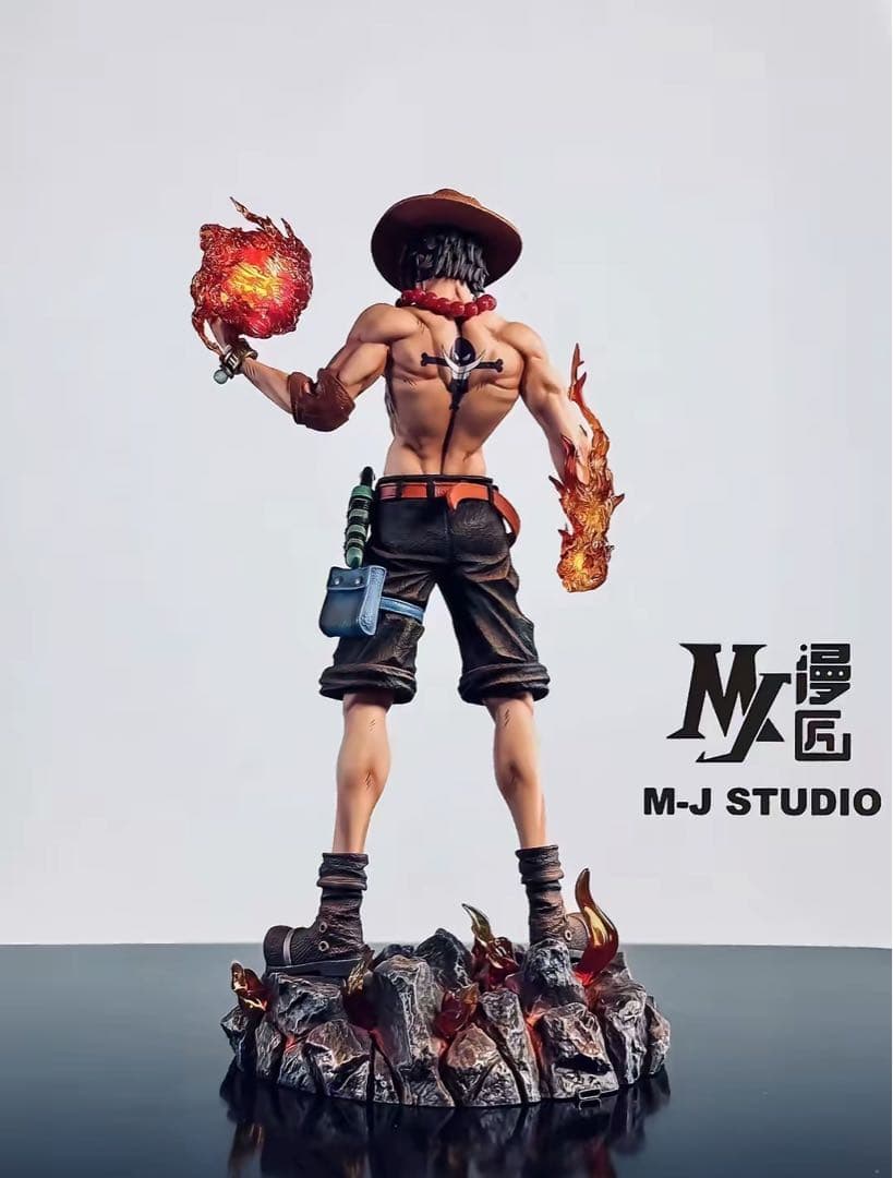 ワンピース ポートガス・D・エース ガレージキット フィギュア1/8POPサイズ