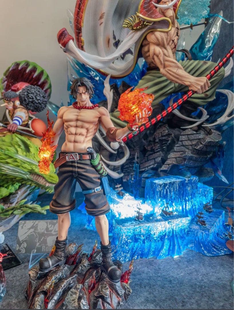 ワンピース ポートガス・D・エース ガレージキット フィギュア1/8POPサイズ