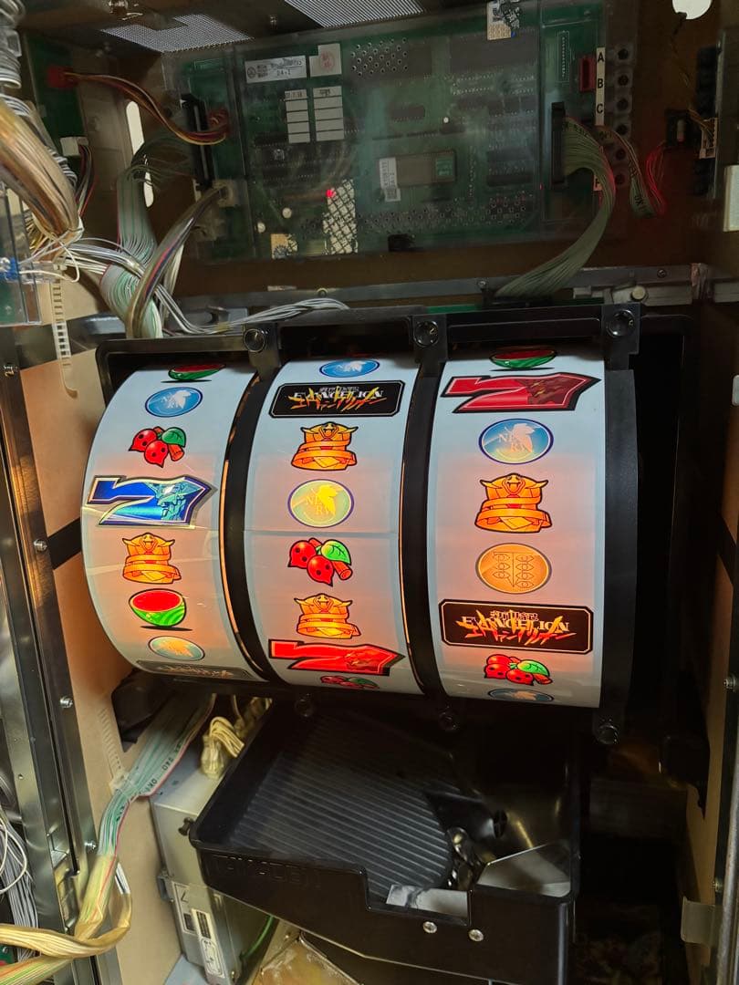 値下げ実施　送料込　エヴァンゲリオン まごころを君に　スロット台