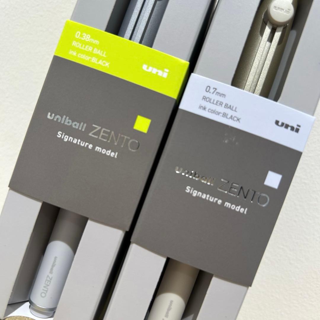 【新品】 uniball ZENTO ユニボールゼント シグニチャーモデル 2本