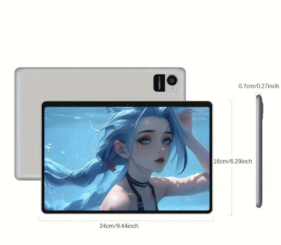 タブレット Android15 IPSパネル 10.1インチ 128GB 8コア