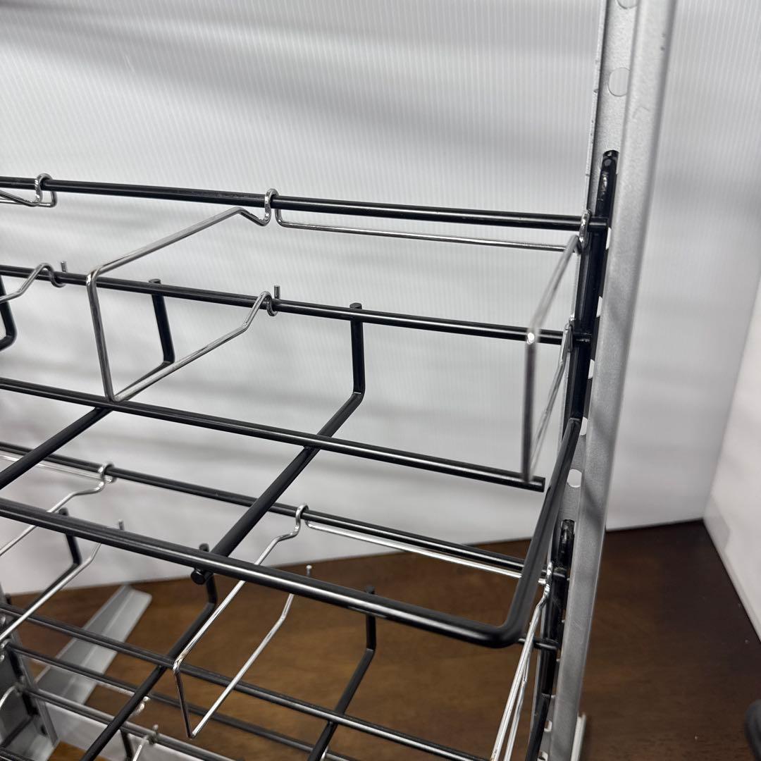 ディスクラック 3段 スリム ×2 セット CD DVD 収納 ラック