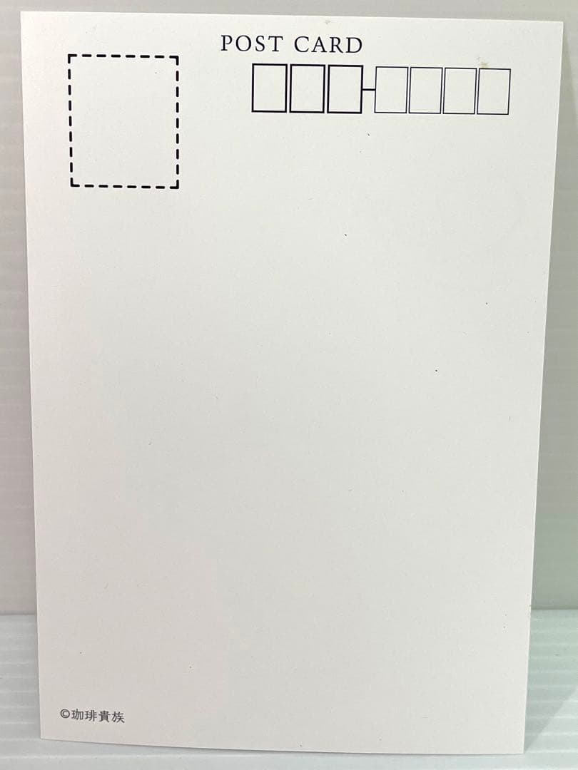 早い者勝ち！ 希少 珈琲貴族 ポストカード 写真 サイン入り 箔押し 6枚セット