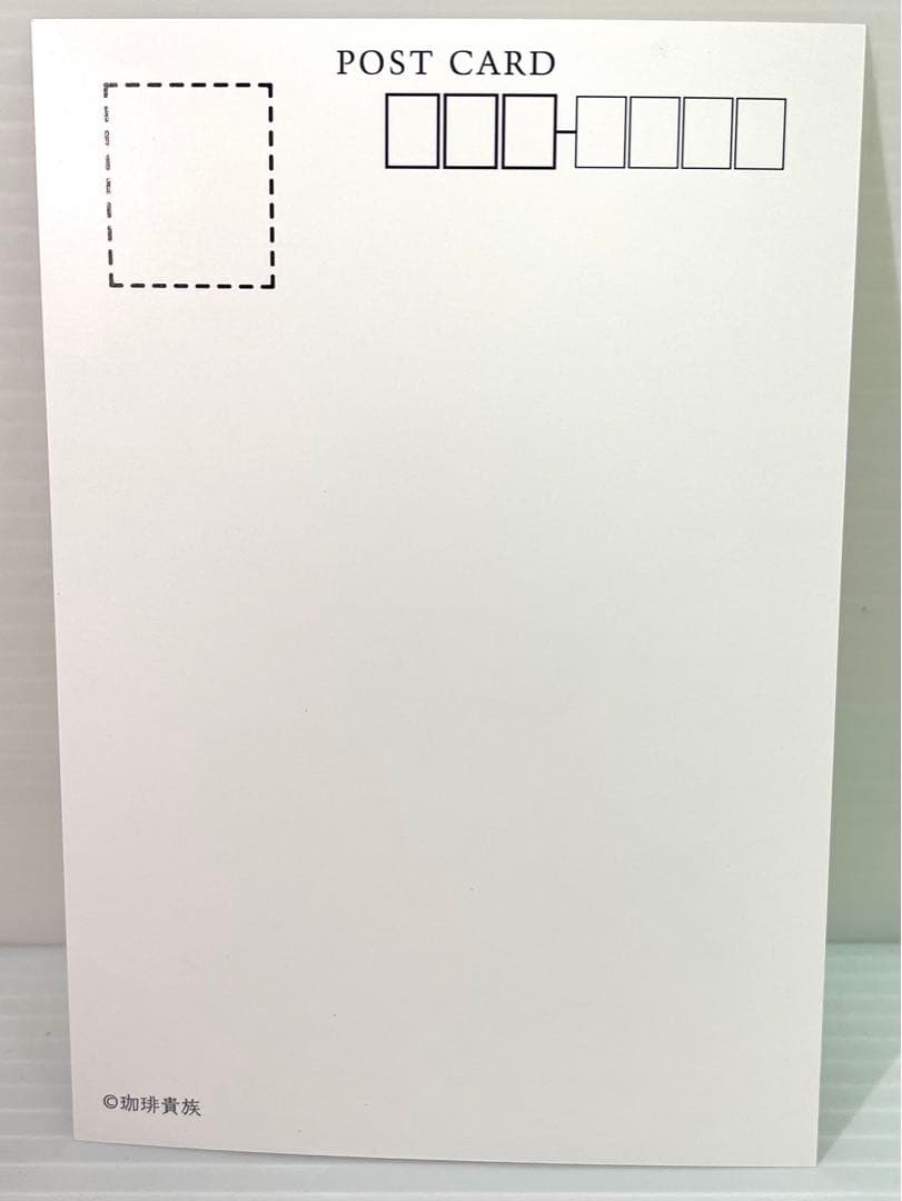 早い者勝ち！ 希少 珈琲貴族 ポストカード 写真 サイン入り 箔押し 6枚セット