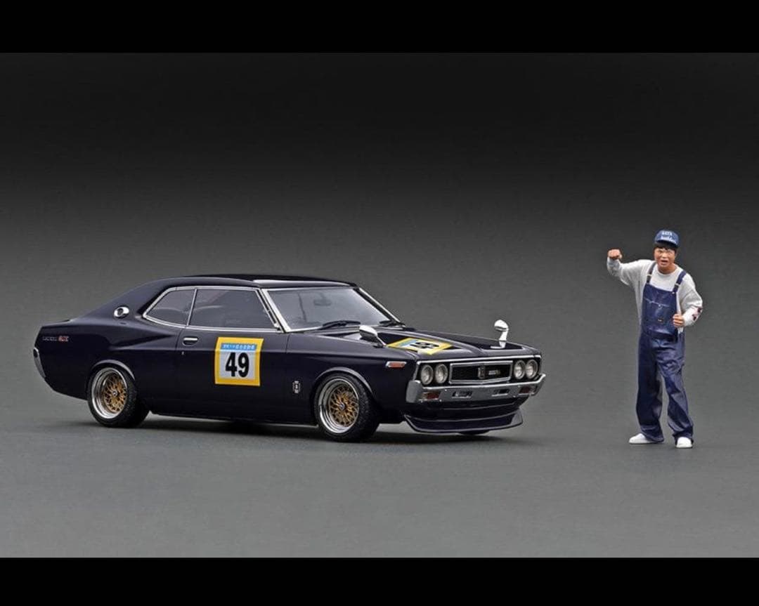 自動車 1/18 Nissan Laurel 2000SGX Purple